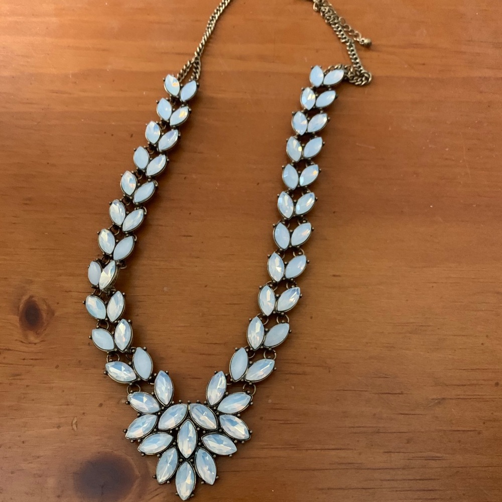 BaubleBar crystal statement necklace